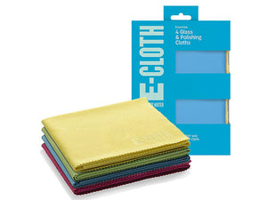 E-Cloth® Glass & Polishing Cloth Multipack