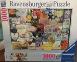 Wine Labels Puzzle 1000 pieces
