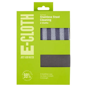 E-Cloth® Stainless Steel Cloth 2 Pack
