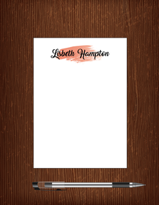 Lisbeth Hampton - 5x7 Personalized Notepad