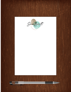 Sonia Barrett - 5x7 Personalized Notepad