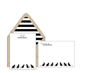 A Note from Madeline - Personalized Stationery