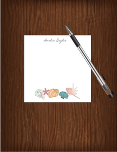 Amelia Doyler seashells - Personalized Memo Cube