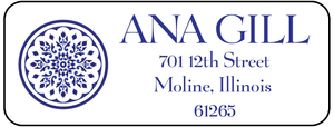 Ana Gill - Return Address Label