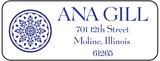 Ana Gill - Return Address Label