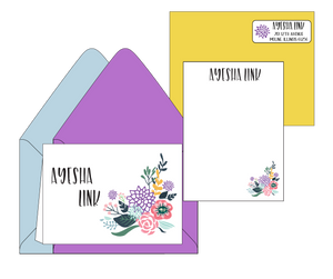 Ayesha Link - Personalized Stationery