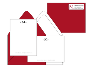 CMA Monogram - Return Address Label