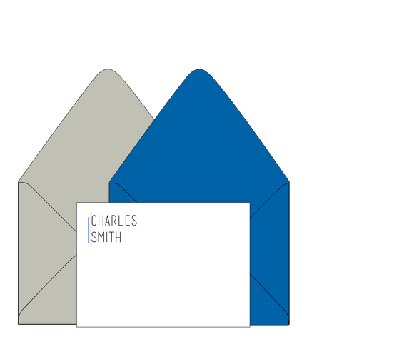 Charles Smith - Personalized Stationery