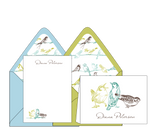 Diana Peterson Birds - Personalized Stationery