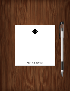 Arthur Baxter - Personalized Memo Cube