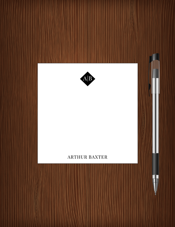 Arthur Baxter - Personalized Memo Cube