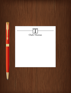 Clark Thomas - Personalized Memo Cube