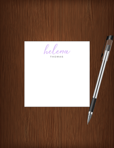 Helena Thomas - Personalized Memo Cube