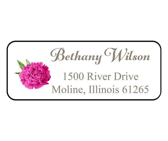 Bethany Wilson - Return Address Label