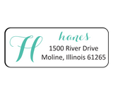 Cassidy Hanes - Return Address Label