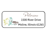 Diana Peterson Birds - Return Address Label