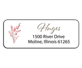 Eleanor Huges - Return Address Label