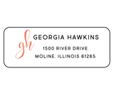 Georgia Hawkins - Return Address Label