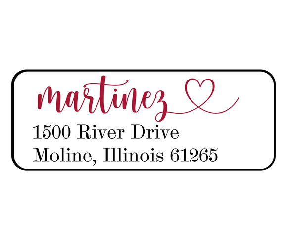 Grace Martinez - Return Address Label