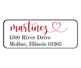 Grace Martinez - Return Address Label