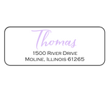 Helena Thomas - Return Address Label