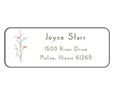 Joyce Starr Birds - Return Address Label