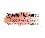 Lisbeth Hampton - Return Address Label