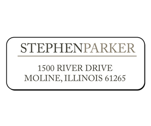 Stephen Parker - Return Address Label