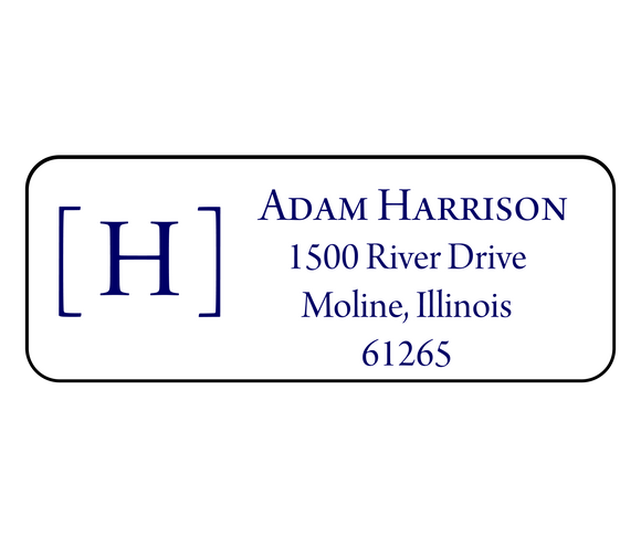 Adam Harrison - Return Address Label