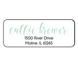 Callie Rose Brewer - Return Address Label