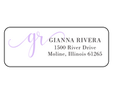 Gianna Rivera - Return Address Label