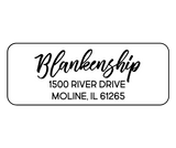 Hello Taylor Blankenship - Return Address Label