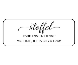 Madison Stoffel - Return Address Label