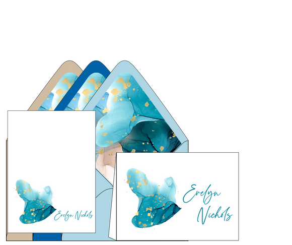 Evelyn Nichols Agate- Personalized Stationery