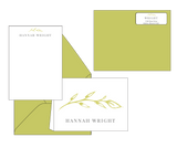 Hannah Wright Leaf - Return Address Label