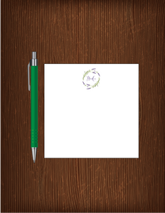 Heidi Lavender - Personalized Memo Cube