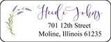 Heidi Lavender - Return Address Label