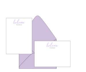 Helena Thomas - Personalized Stationery