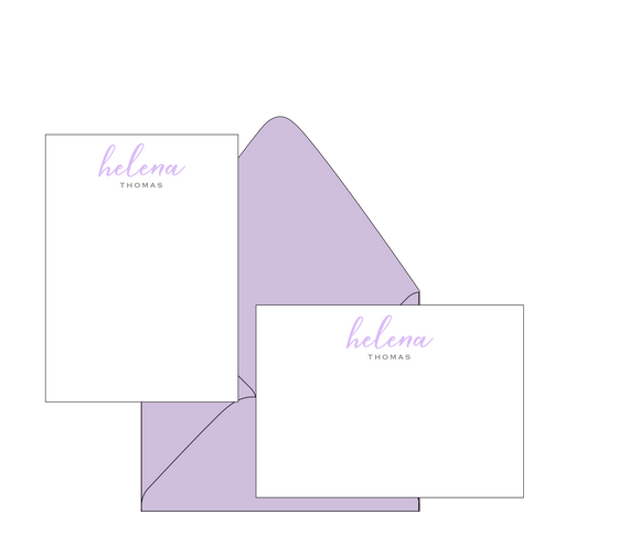 Helena Thomas - Personalized Stationery