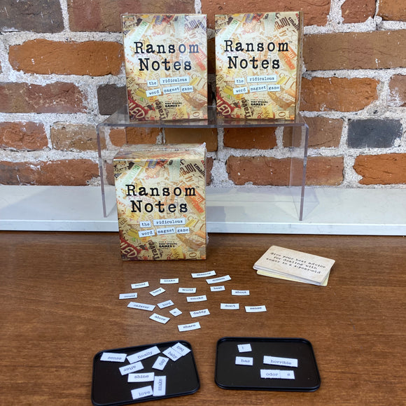 Ransom Notes - The Ridiculous Word Magnet Game