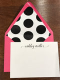 Ashley Miller - Personalized Stationery