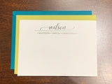 Wilson Family  - Personalized Stationery