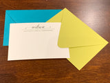 Wilson Family  - Personalized Stationery