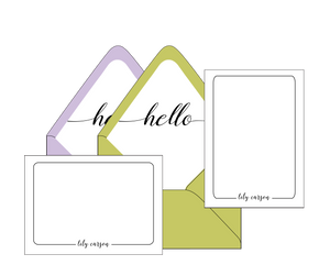 Lily Carson - Personalized Stationery