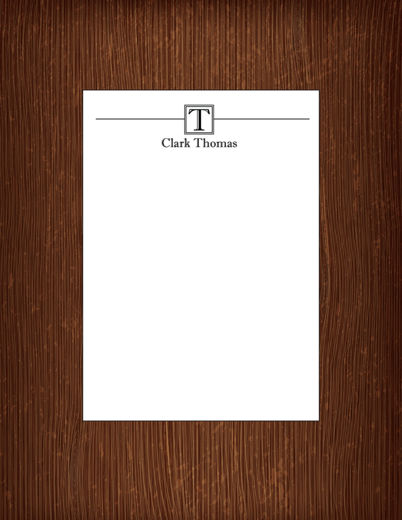 Clark Thomas - 5x7 Personalized Notepad