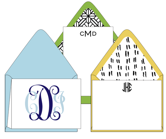 Monogram Collection - Personalized Stationery