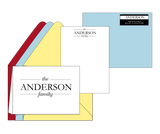 The Anderson Family - Return Address Label