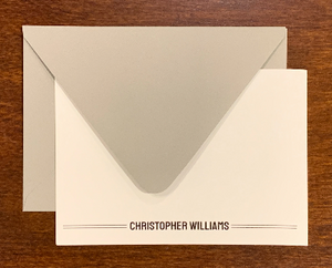 Personalized Notecards - Christopher Williams