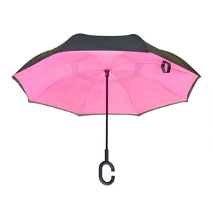 Topsy-Turvy Umbrellas