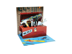 Tool Box Pop-up Greeting Card